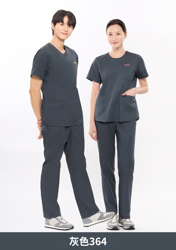 ST-507｜圓領基礎款刷手服套裝