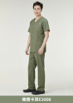 ST-510｜V領彈性刷手服套裝