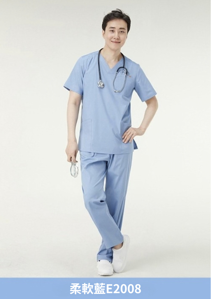 ST-510｜V領彈性刷手服套裝