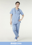 ST-510｜V領彈性刷手服套裝