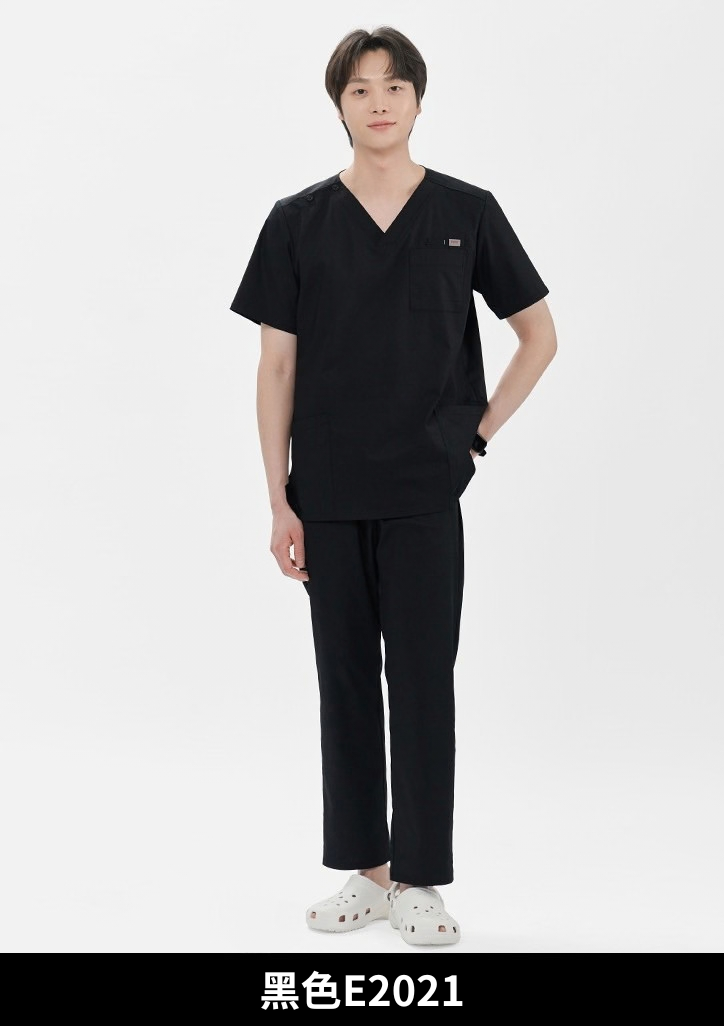 ST-510｜V領彈性刷手服套裝