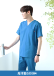 ST-517｜V領彈性刷手服套裝