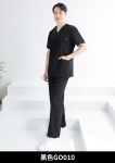 ST-517｜V領彈性刷手服套裝