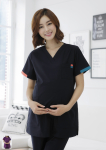 ST-263 | V領孕婦刷手套裝