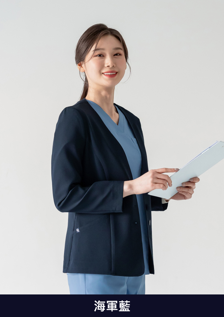 Eileen艾琳320 無領西裝外套