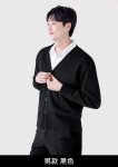CAD238｜男女通用款 V領針織外套