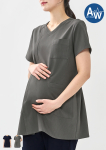 NF30 | V領拉鍊孕婦護理上衣