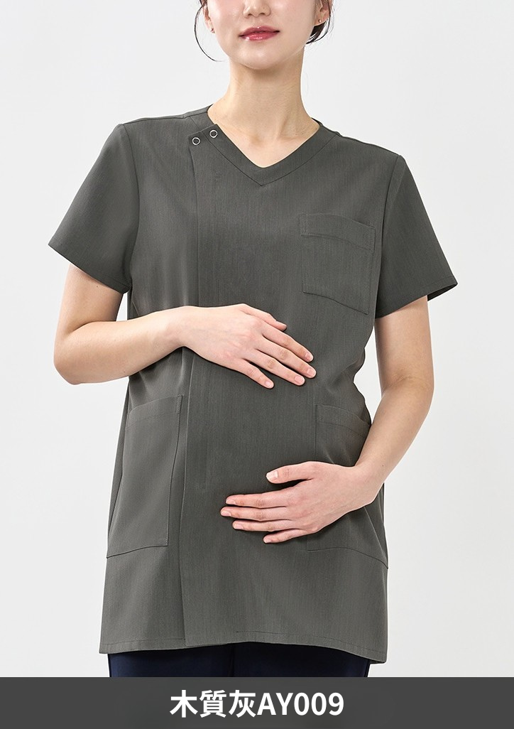 NF30 | V領拉鍊孕婦護理上衣