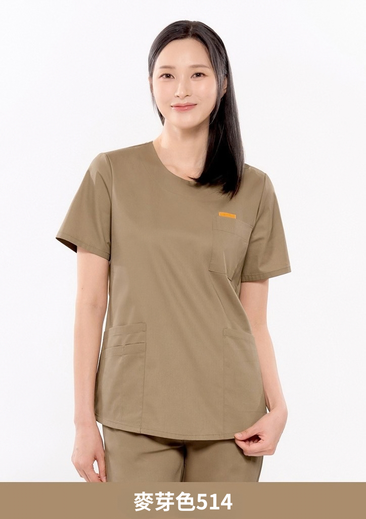 ST-506｜圓領基礎款刷手服套裝