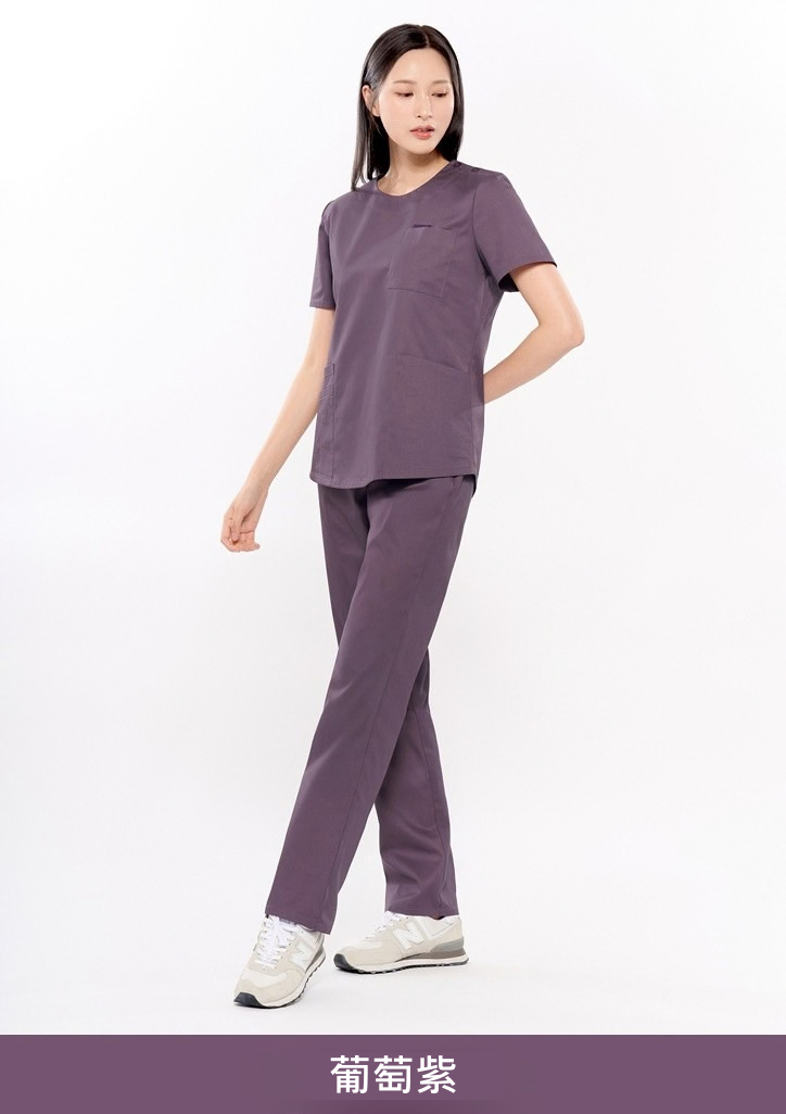 ST-506｜圓領基礎款刷手服套裝