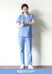 ST-516｜ V 領彈性刷手服套裝