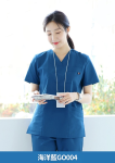 ST-516｜ V 領彈性刷手服套裝
