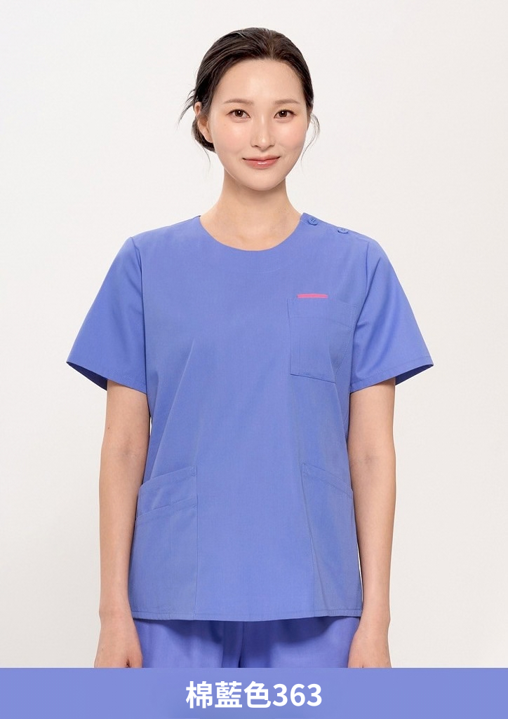 ST-506｜圓領基礎款刷手服套裝