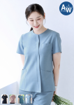 Deborah黛博拉310 | 圓領拉鍊護理上衣