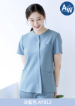 Deborah黛博拉310 | 圓領拉鍊護理上衣