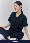 美型520 短袖｜男女中性款 V領醫療上衣