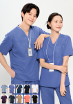 美型520 短袖｜男女中性款 V領醫療上衣