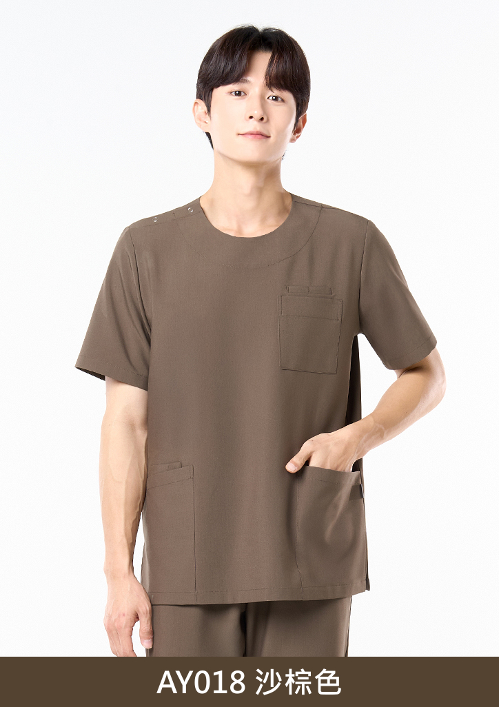 ST-003 | 圓領醫事刷手服上衣
