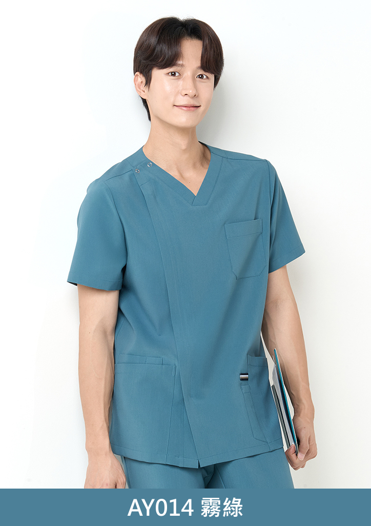 ST-004｜V領醫事刷手服上衣