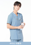 ST-004｜V領醫事刷手服上衣