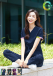 ST-101｜女款 V領刷手服套裝