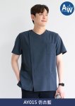 ST-284 | V領拉鍊醫事刷手服上衣