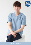ST-284 | V領拉鍊醫事刷手服上衣