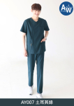 ST-284 | V領拉鍊醫事刷手服上衣